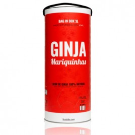 Licor de Ginja Mariquinhas Bag In Box Tubo 3L 