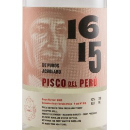 Aguardente Pisco 1615 Acholado 