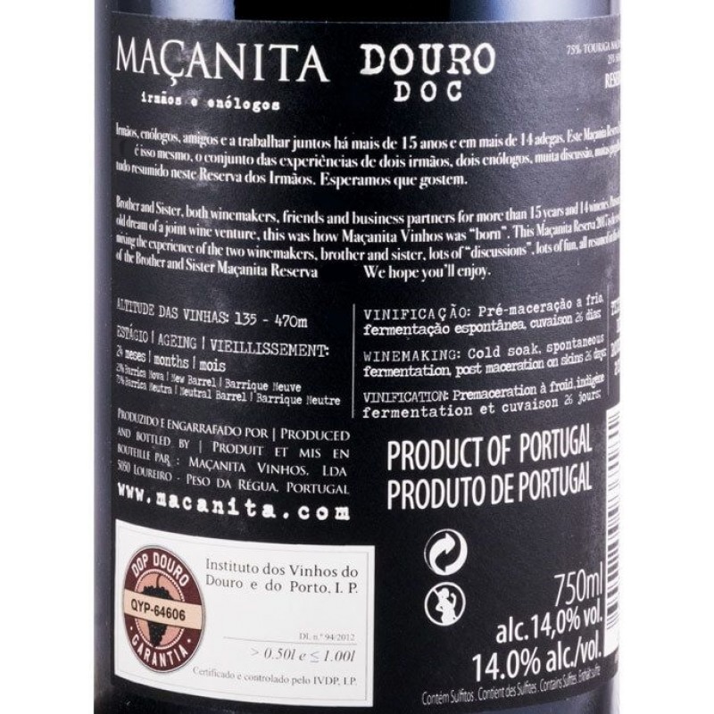 Maçanita Reserva Tinto