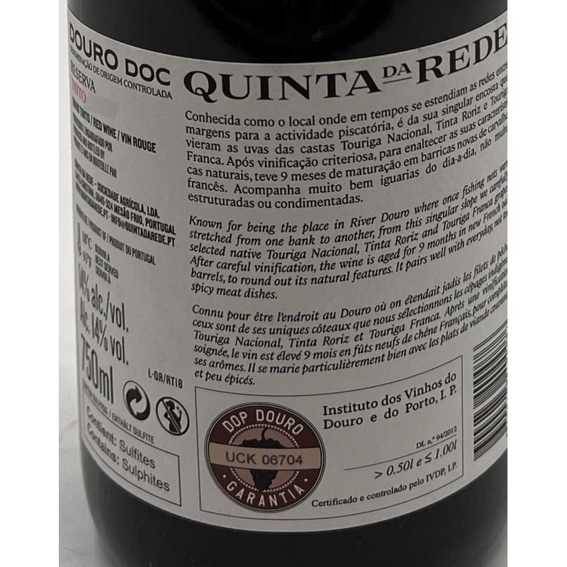 Quinta Da Rede Reserva Tinto